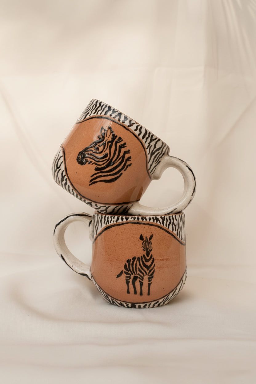 zebra mug